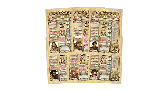 📜 Personnages prétirés Brancalonia