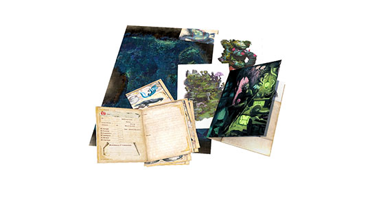 🗺️🎨📜 Trésor de l'Inframonde