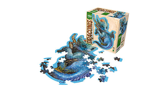 🧩 Puzzle Dragonnet - 100 pièces