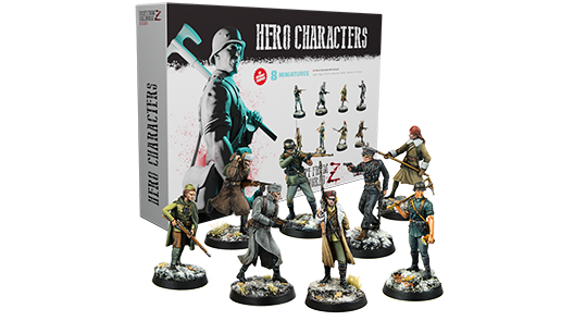 Escape de Stalingrado Z - Set minis Héroes