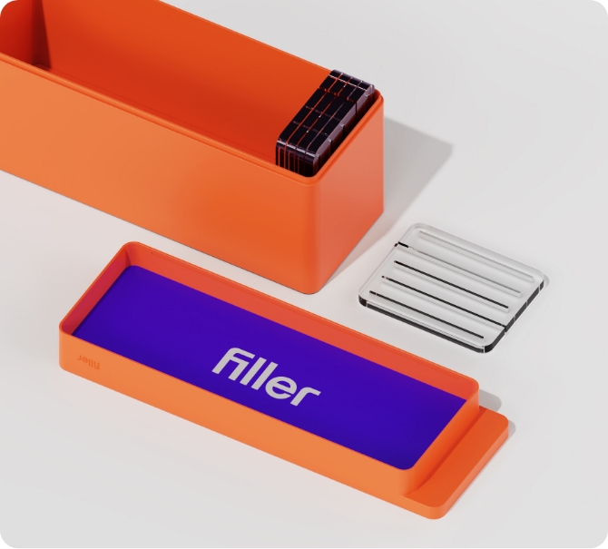 FILLER - Storage System for Pocket Board Games