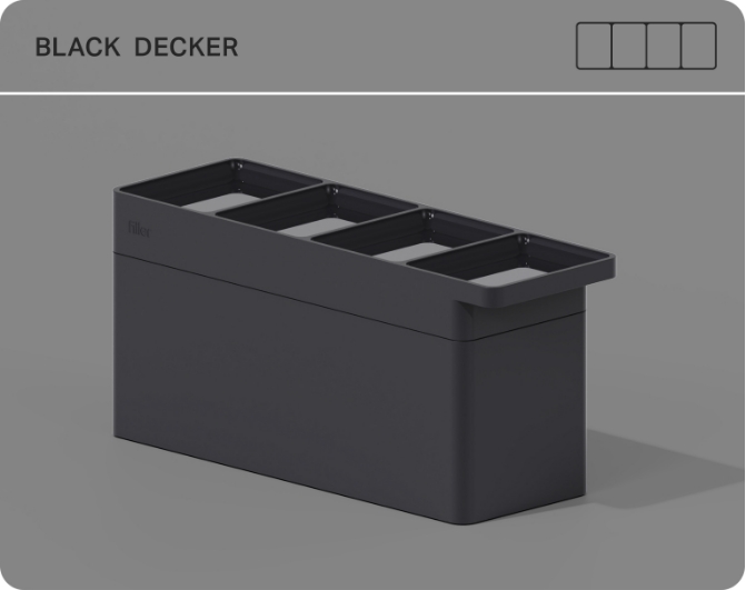 FILLER - Storage System for Pocket Board Games