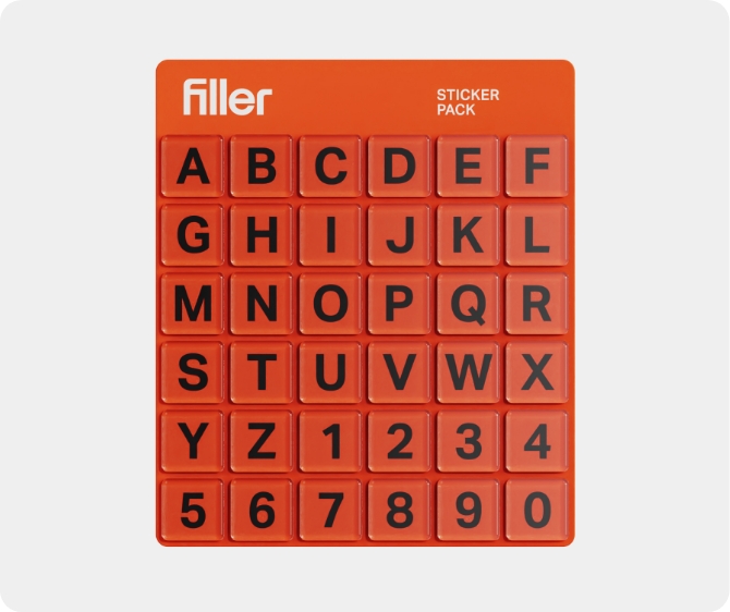 FILLER - Storage System for Pocket Board Games