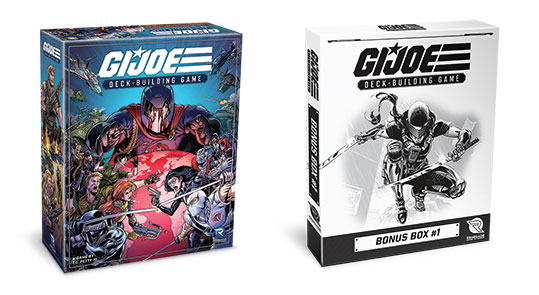 G.i. Joe el juego de construcción de mazos juego + caja Promo #1