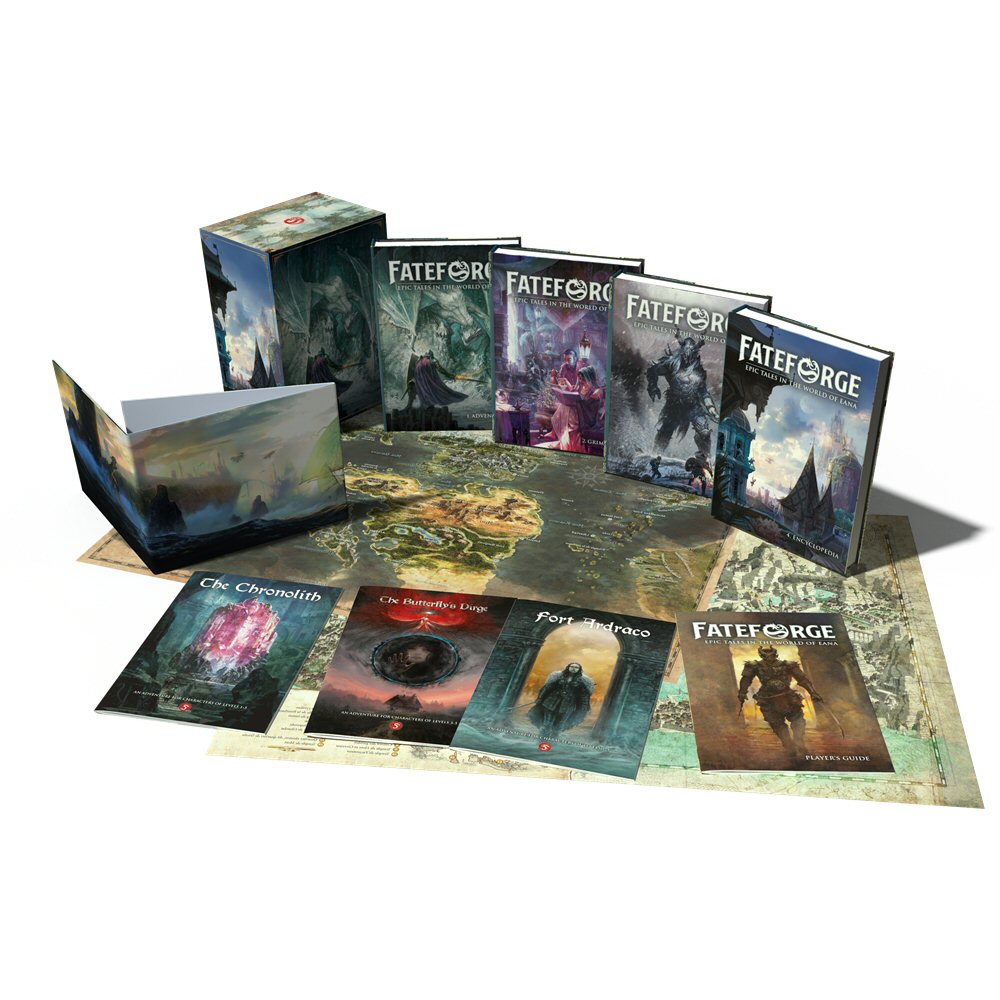 ⭐ Fateforge Tetralogy