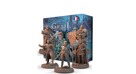 ♟️ Boîte de 5 figurines Héros d'Avalon