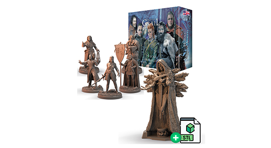 🏆 Tainted Grail TTRPG - Avalon Miniatures Pack