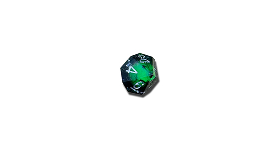 🎲 Dé phosphorescent