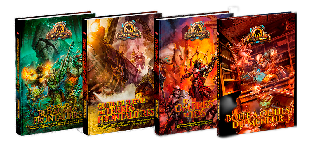 Portada Iron Kingdoms Terres frontalières