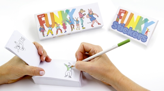 FUNKY Flipbook with Stickers