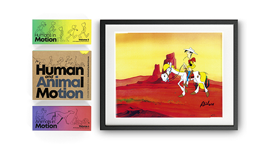 Original Hanna-Barbera Cel: Lucky Luke