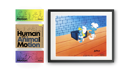 Original Hanna-Barbera Cel: The Smurfs