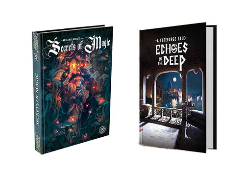 Portada Secrets de la magie & Puissances d'outreplan + Échos des profondeurs